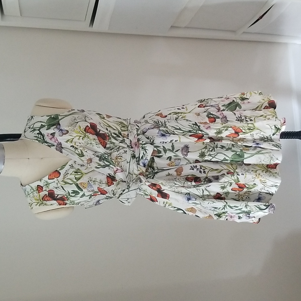 Christian Lacroix Botanical Wrap Dress